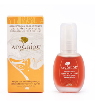 Arganiae Sonnenöl mit mittlerem Schutz LSF 15 auf Basis von Arganöl 30 ml