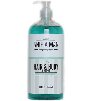 SNIP A MAN Hair & Body Shampoo fresh juniper Hair & Body Wash 1000.0 ml