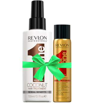 Revlon Uniq One Coconut Treatment 150 ml +  Gratis Dry Shampoo 75 ml