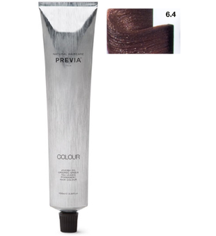 PREVIA Permanent Colour Haarfarbe 6.4 Dunkles Kupferblond, Tube 100 ml