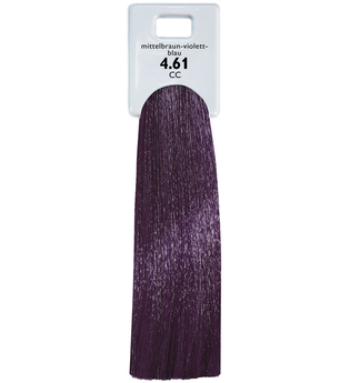 Alcina Haarpflege Coloration Color Creme Permanent Färbend 4.61 Mittelbraun Violett Blau 60 ml