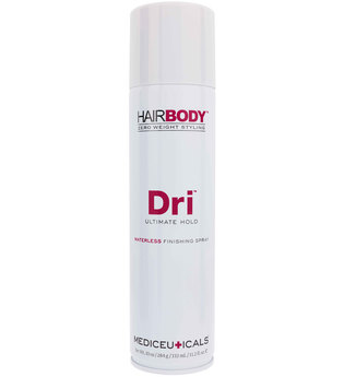 Mediceuticals HairBody Zero Weight Styling Dri Ultimate Hold Spray 332 ml