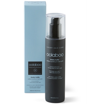 oolaboo BLUSHY TRUFFLE brilliant platinum hair bath 250 ml