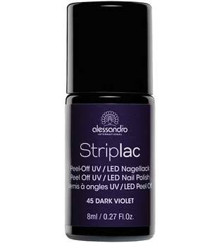 Alessandro Make-up Striplac Colour Explosion Striplac Nail Polish Nr. 145 Dark Violet 8 ml