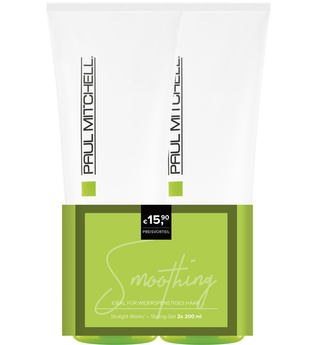 Aktion - Paul Mitchell Straight Works 2 x 200 ml - Buy One, Get One 50% Off Haarpflegeset
