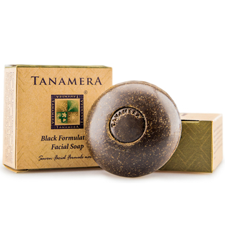 Tanamera Schwarze Gesichtspeeling-Seife 60 g Stückseife