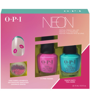 OPI PUMP Neon Collection Nail Art Duo #1 2 x 15ml - Limited Edition