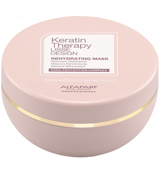ALFAPARF MILANO Keratin Therapy Lisse Design Rehydrating Mask Haarmaske 200.0 ml