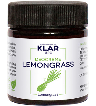 Klar Seifen Lemongras Deodorant 30.0 ml