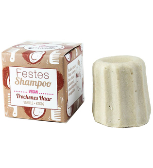 Lamazuna Shampoo Festes Shampoo - Vanille-Kokos trockenes Haar 55g Haarshampoo 1.0 pieces