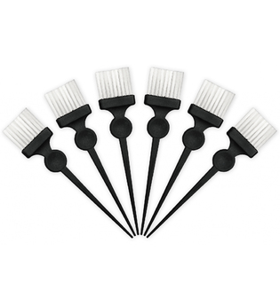 Termix Colorista White Fiber schwarz klein 6er-Pack Fächerpinsel