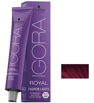 Schwarzkopf Professional Haarfarben Igora Royal Fashion Lights Highlight Color Creme L 89 Rot Violett 60 ml
