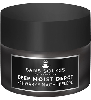 Sans Soucis Deep Moist Depot Schwarze Nachtpflege - normale bis trockene Haut 50 ml