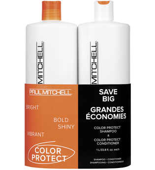 Aktion - Paul Mitchell Color Protect Save Big 2 x 1000 ml Haarpflegeset