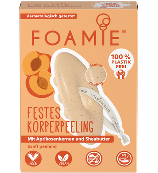 FOAMIE Festes Körper-Peeling More Than A Peeling Mit Shea Butter & Aprikosenkernen Körperpeeling 80.0 g