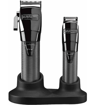 BaByliss Pro 4Artists Barber Clipper & Trimmer Kombi-Set Gunsteel FX Haarschneidemaschine