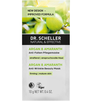 Dr. Scheller Arganöl & Amaranth Anti-Falten Pflegemaske Anti-Aging Maske 10.0 ml