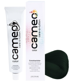 LOVE FOR HAIR Professional cameo color care-o-lution 0/28 grün  60 ml