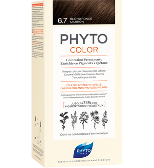 Phyto Phytocolor 6.7 Dunkelblond Schokolade Pflanzliche Coloration