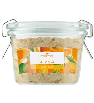 LaNature Badesalz Orange im Weckglas 70 g