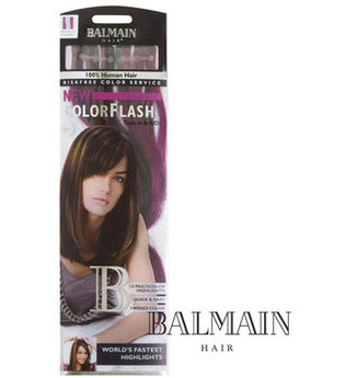 Balmain Color Flash Tape Extensions 25 cm - Wild Berry