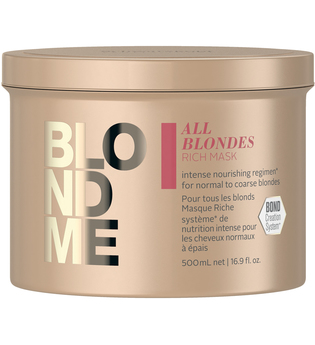 Schwarzkopf Professional BlondMe All Blondes Rich Mask 500 ml Haarmaske