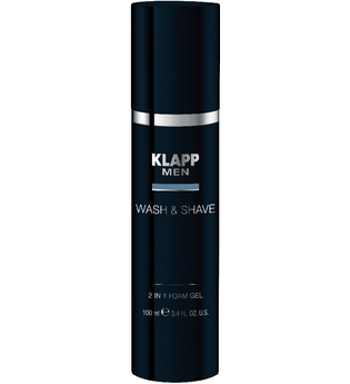 Klapp Cosmetics Men Wash & Shave 2 in 1 Foam Gel 100 ml