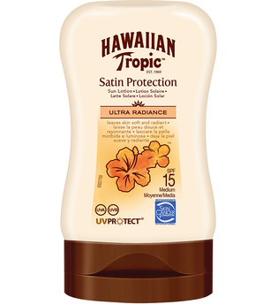 Hawaiian Tropic Satin Protection Sun Lotion SPF15 Travel Size 100ml