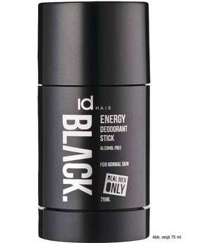 ID Hair Haarpflege Black for Men Energy Deodorant Stick 64 ml