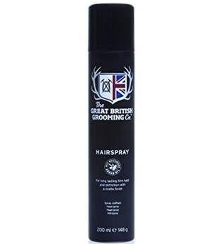 The Great British Grooming Co. Haarspray, schwarz, 200 ml, 200 ml, schwarz
