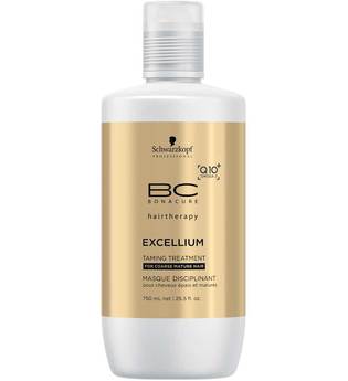 Schwarzkopf Professional Haarkur »BC Bonacure Excellium Taming Treatment«, 1-tlg., Für widerspenstiges, reifes Haar, 750 ml