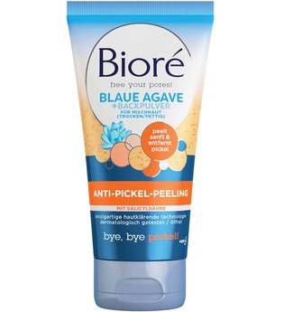 Bioré Blaue Agave & Backpuler Anti-Pickel Pickel-Peeling 125 ml Gesichtspeeling