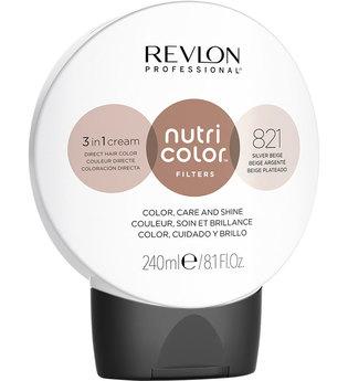 Revlon Professional Nutri Color Filters 3 in 1 Cream Nr. 821 - Hellblond Irisé Asch Haartönung 240.0 ml