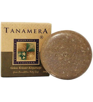 Tanamera Grüne Kräuter Körperseife 100 g Stückseife