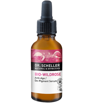 DR.SCHELLER Bio-Wildrose Serum + gratis BIO:VÉGANE Cranberry Tuchmaske 30 Milliliter