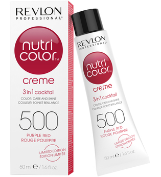 Revlon Professional Haarpflege Nutri Color Creme 500 Purpurrot 50 ml