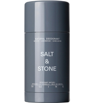 Salt & Stone Deodorant - vetiver + lemongrass + sandalwood Deodorant 75.0 g