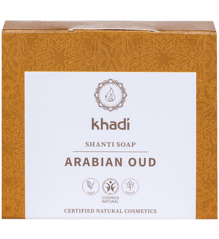 Khadi Naturkosmetik Shanti Soap - Arabian Oud 100g Gesichtsseife 100.0 g