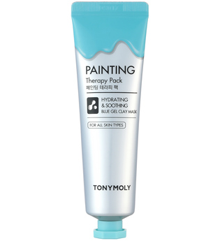 Tonymoly - Painting Therapy Hydrating & Calming Blue Color Gel Clay - Schlammmaske