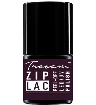 Trosani ZipLac Peel-Off UV/LED Nail Polish Black Plum (35), 6 ml