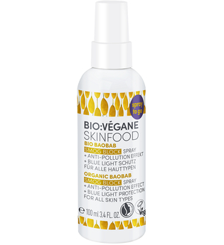 Bio Vegane Skinfood Produkte Baobab - Smog Block Spray 100ml Gesichtsspray 100.0 ml