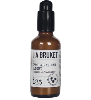 La Bruket Gesichtspflege Gesichtscremes Nr. 186 Facial Cream Light Chamomile/Lavender 50 ml