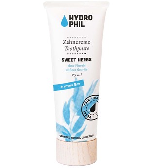 HYDROPHIL Zahncreme Sweet Herbs Zahnpasta 75 ml