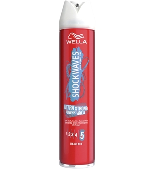 Wella Shockwaves Haare Styling Ultra Strong Power Hold Haarlack 250 ml