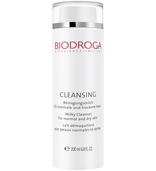 Biodroga Gesichtspflege Cleansing Reinigungsmilch für normale und trockene Haut 200 ml