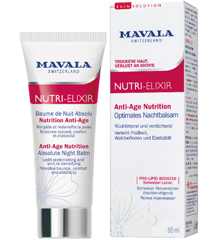 Mavala Nutri-Elixier Anti-Age-Nutrition Optimales Nachtbalsam 65 ml