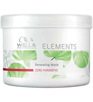 Wella Professionals - Elements Aufbauend  - Haarmaske - 500 Ml -