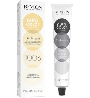 Revlon Professional Nutri Color Filters 3 in 1 Cream Nr. 1003 - Helles Gold Haartönung 100.0 ml