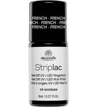 Alessandro Make-up Striplac Peel-Off UV / LED Nagellack Striplac French Nail Tip Whitener 8 ml