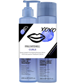 Aktion - Paul Mitchell Save on Duo Curls - Shampoo 250 ml + Full Circle Leave-In Treatment 200 ml Haarpflegeset